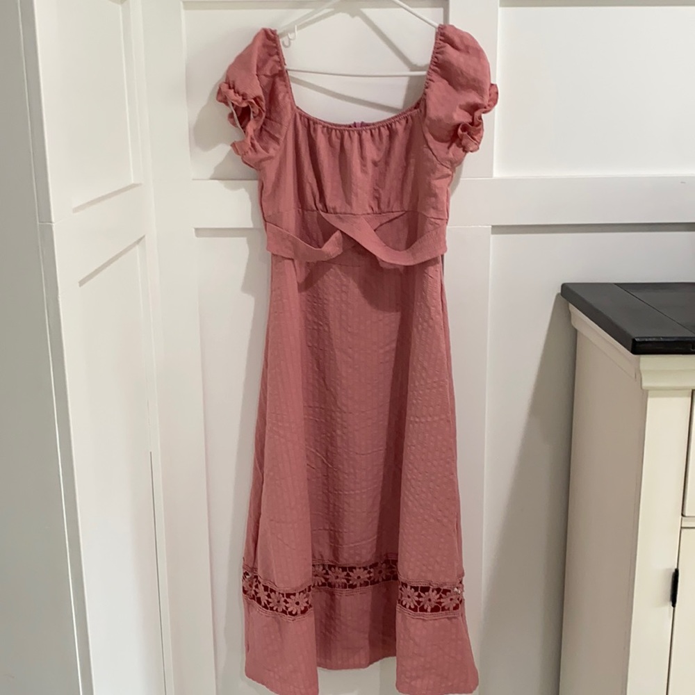 Pink dress